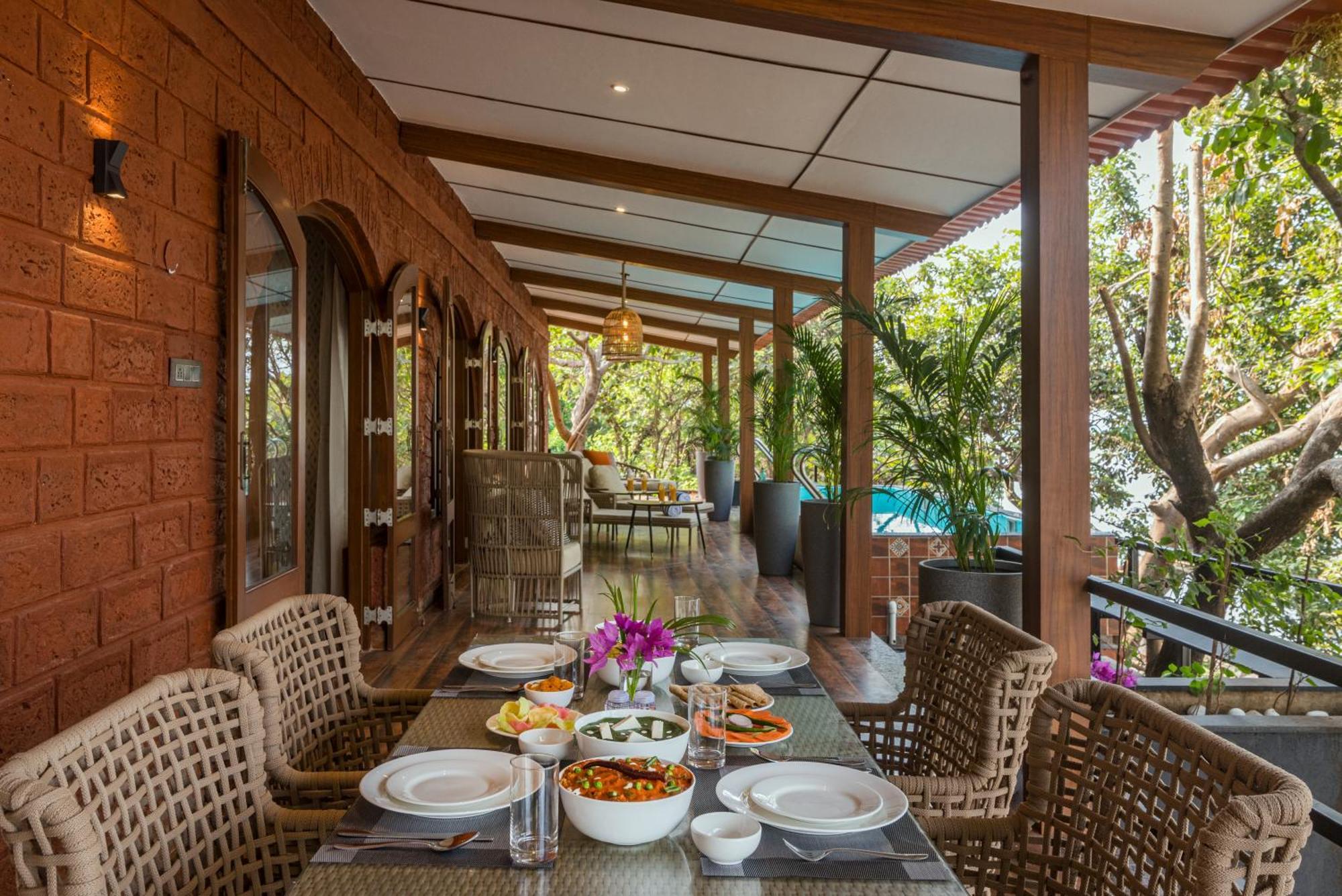 Saffronstays Athaang, Dapoli Ānjarle Exterior foto